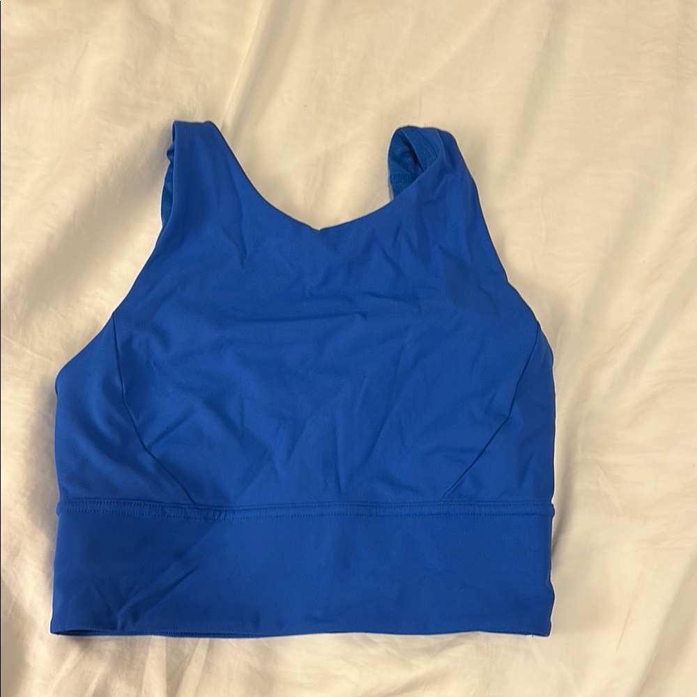 Women's Blue Lululemon workout tank